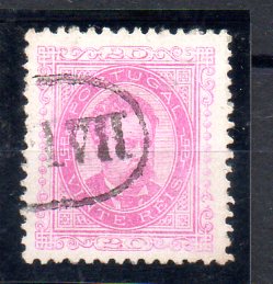 2561.jpg -     Lote:    2561      Lotes pelo Correio       Portugal       Descrição:         Carimbos nominativos. 1884/87 &mdash; D. Luís I, de frente. CE62, 20 reis rosa. Selo obliterado com carimbo batido a preto "BALTAR".        O       Valor Base:     &euro; 6,00     Valor Venda:     Retirado     