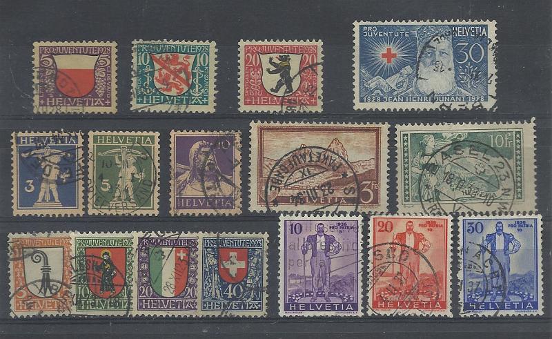 2788.jpg -     Lote:    2788      Lotes pelo Correio              Descrição:      Suíça &mdash;   Lote de 15 selos usados. Yv192/195, 23&frac12;34, 24&frac12;45, 286/288.        O       Valor Base:     &euro; 20,00     Valor Venda:     &euro; 20,00     