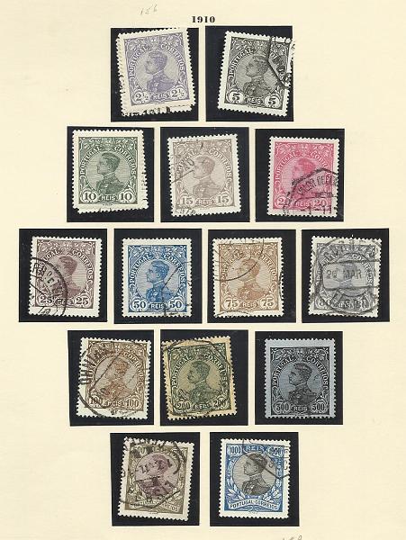 2799.jpg -     Lote:    2799      Lotes pelo Correio              Descrição:      Portugal &mdash;    Lote composto por selos usados de D. Manuel II (156.169), Assistências CE1,2,3,4 e selos da Cidade de Lisboa CE 5/6. Lote a ver,        Lote       Valor Base:     &euro; 15,00     Valor Venda:     &euro; 23,00     