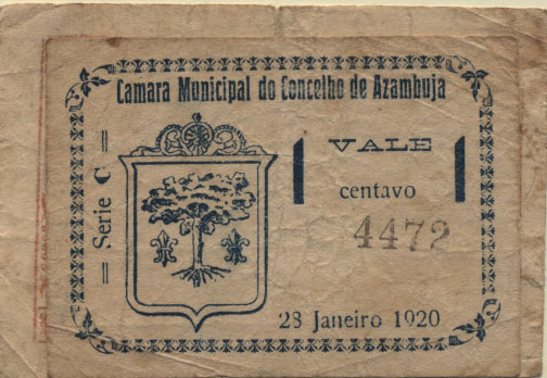 2857.jpg -     Lote:    2857      Lotes pelo Correio              Descrição:         Azambuja (Câmara Municipal). MA326/327, 1 e 2 c. Raras. BC.        CDL       Valor Base:     &euro; 10,00     Valor Venda:     Retirado     