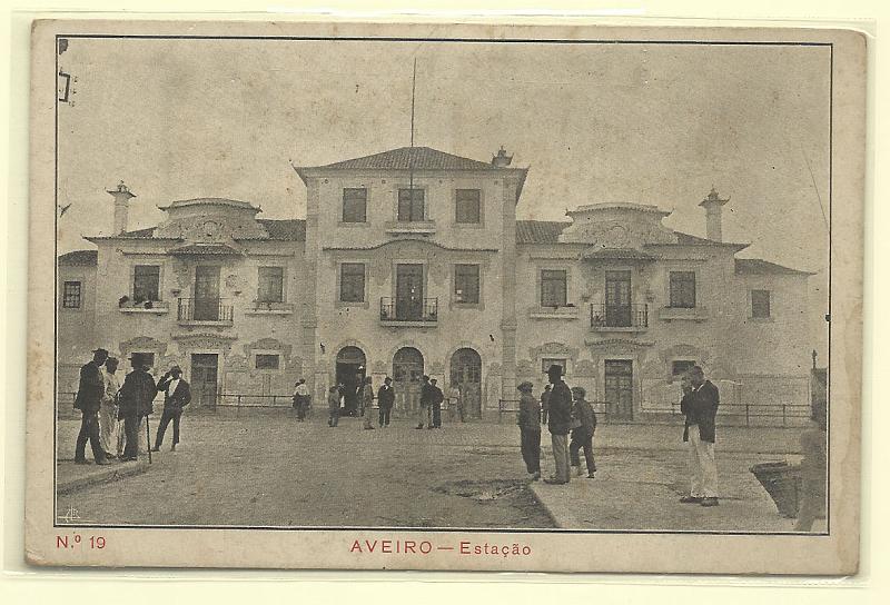 0564.jpg -     Lote:    564                   Descrição:         Aveiro. Estação. N.º 19. Editado por Ed. Souto. Novo.        PI       Valor Base:     € 10,00     Valor Venda:     Retirado     