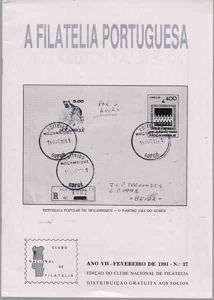 0165.jpg -     Lote:    165      J. M. Castanheira da Silveira (1ª parte)      Literatura Filatélica       Descrição:         A Filatelia Portuguesa. N.ºs 37 a 100 (1991-2001).         Livro       Valor Base:     € 50,00     Valor Venda:     € 65,00       