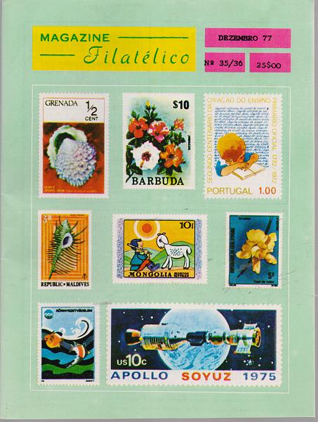 0172.jpg -     Lote:    172      J. M. Castanheira da Silveira (1ª parte)      Literatura Filatélica       Descrição:         Magazine Filatélico. Do n.º1 (1975) ao n.º39 (1979).         Livro       Valor Base:     € 15,00     Valor Venda:     Retirado     