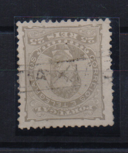 0974.jpg -     Lote:    974            Portugal       Descrição:         Carimbos nominativos. 1882/83 &mdash; D. Luís. De frente. CE57, 25 reis castanho obliterado com carimbo batido a preto "CAXIAS".         O       Valor Base:     &euro; 15,00     Valor Venda:     Retirado     