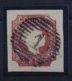 1125.jpg -     Lote:    1125            Portugal       Descrição:         1855/56 &mdash; D. Pedro V. Cabelos lisos. CE5, 5 reis castanho vermelho, com muito boas margens. Bonito exemplar. Valor de catálogo &euro; 1.610,00.         O       Valor Base:     &euro; 200,00     Valor Venda:     &euro; 200,00       