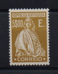 1271.jpg -     Lote:    1271            Portugal       Descrição:         1926 &mdash; Ceres. Emissão Londres. CE418, 5$00. Valor de catálogo &euro; 137,00.         **       Valor Base:     &euro; 15,00     Valor Venda:     &euro; 20,00       