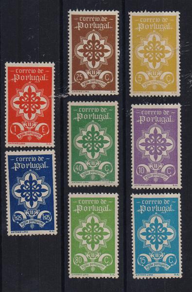 1315.jpg -     Lote:    1315            Portugal       Descrição:         1940 &mdash; Legião Portuguesa. CE583/590. Série completa. Valor de catálogo &euro; 375,00.         ***       Valor Base:     &euro; 40,00     Valor Venda:     &euro; 44,00       