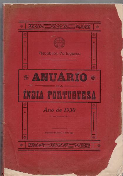 1667.jpg -     Lote:    1667                   Descrição:         Anuário da Índia portuguesa, 1930.         Livro       Valor Base:     € 40,00     Valor Venda:     € 44,00       
