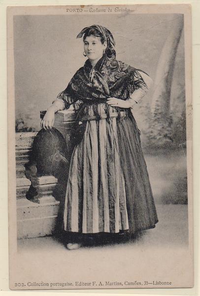 1947.jpg -     Lote:    1947      Lotes pelo Correio              Descrição:         Porto &mdash; Costume de Avintes. Editado por F. A. Martins, Camões, 35 &mdash; Lisboa. Novo         PI       Valor Base:     &euro; 8,00     Valor Venda:     Retirado     