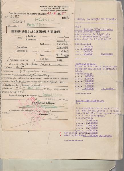 1990.jpg -     Lote:    1990      Lotes pelo Correio              Descrição:         Portugal &mdash; Lote com 102 folhas de papel selado usado. Lote a ver.         Lote       Valor Base:     &euro; 15,00     Valor Venda:     Retirado     