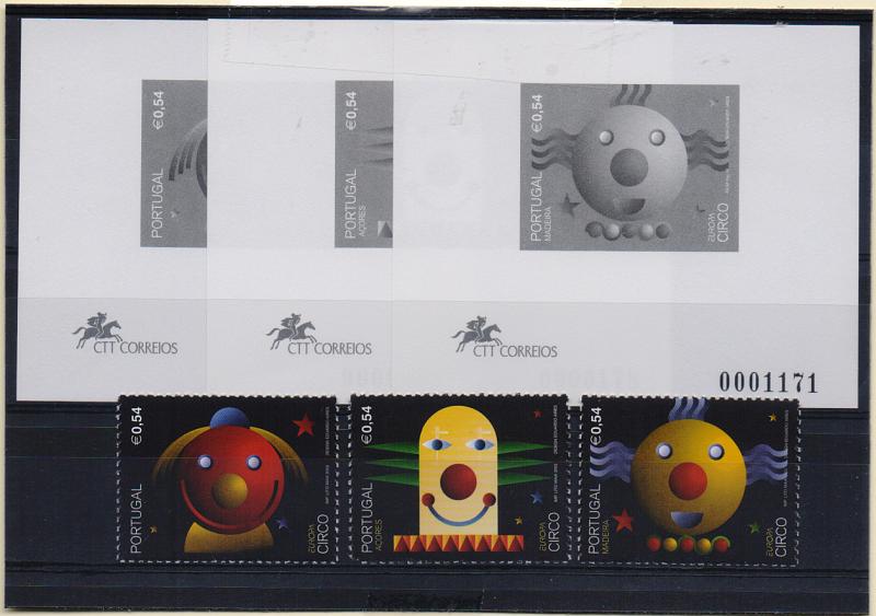 2044.jpg -     Lote:    2044      Lotes pelo Correio              Descrição:         2002 &mdash; Europa. Provas a preto dos selos CE2869/91, distribuídas com as carteiras anuais + série completa.         PRV       Valor Base:     &euro; 5,00     Valor Venda:     Retirado     
