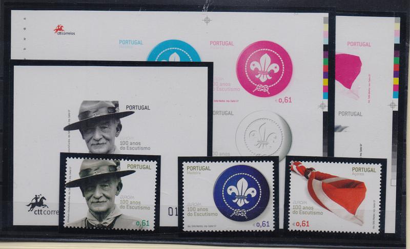 2049.jpg -     Lote:    2049      Lotes pelo Correio              Descrição:         2007 &mdash; Europa. Provas de cor dos selos CE3540/42, distribuídas com as carteiras anuais + série completa.         PRV       Valor Base:     &euro; 5,00     Valor Venda:     &euro; 5,00       