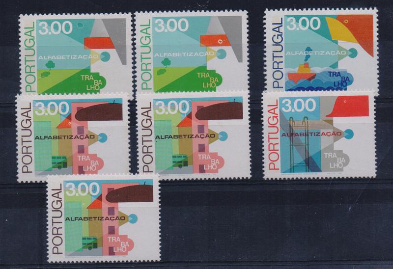 2069.jpg -     Lote:    2069      Lotes pelo Correio              Descrição:         1976 &mdash; Alfabetização. CE1292/95 &mdash; Lote com 7 selos com pontos parasitas diversos. Lote a ver.         ***       Valor Base:     &euro; 7,00     Valor Venda:     &euro; 7,00       