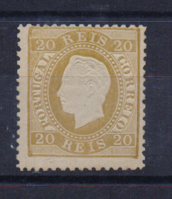 2110.jpg -     Lote:    2110      Lotes pelo Correio       Portugal       Descrição:         1870/76 &mdash; D. Luís I. Fita direita.CE39, 20 reis bistre. Regomado. Valor de catálogo &euro; 290,00.         RG***       Valor Base:     &euro; 10,00     Valor Venda:     Retirado     