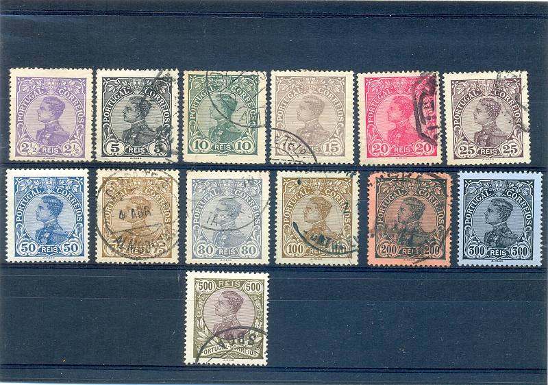 2161.jpg -     Lote:    2161      Lotes pelo Correio       Portugal       Descrição:         1910 &mdash; D. Manuel II. CE 156/168. Série incompleta. Valor de catálogo &euro; 64,00         O       Valor Base:     &euro; 6,00     Valor Venda:     &euro; 12,00       