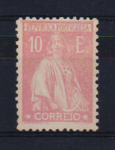2219.jpg -     Lote:    2219      Lotes pelo Correio       Portugal       Descrição:         1924/26 &mdash; Ceres. CE297, 10E rosa. Valor de catálogo &euro; 306,00.         **       Valor Base:     &euro; 20,00     Valor Venda:     Retirado     