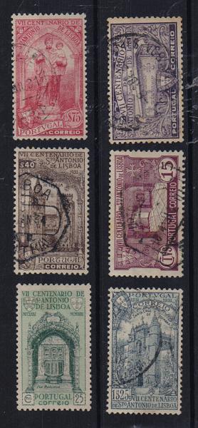 2245.jpg -     Lote:    2245      Lotes pelo Correio       Portugal       Descrição:         1931 &mdash; 7.º Centenário da Morte de S. António. CE531/36. Série completa. Valor de catálogo &euro; 89,30.         O       Valor Base:     &euro; 8,00     Valor Venda:     &euro; 8,00       