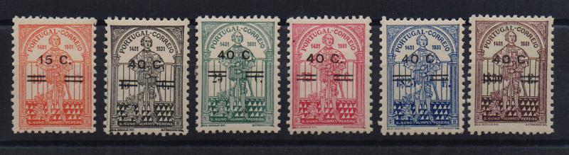 2249.jpg -     Lote:    2249      Lotes pelo Correio       Portugal       Descrição:         1933 &mdash; 5.ºCentenário da Morte de D. Nuno Alvares Pereira, com sobretaxa. CE548/553. Série completa. Valor de catálogo &euro; 52,00.         **       Valor Base:     &euro; 6,00     Valor Venda:     &euro; 10,00       