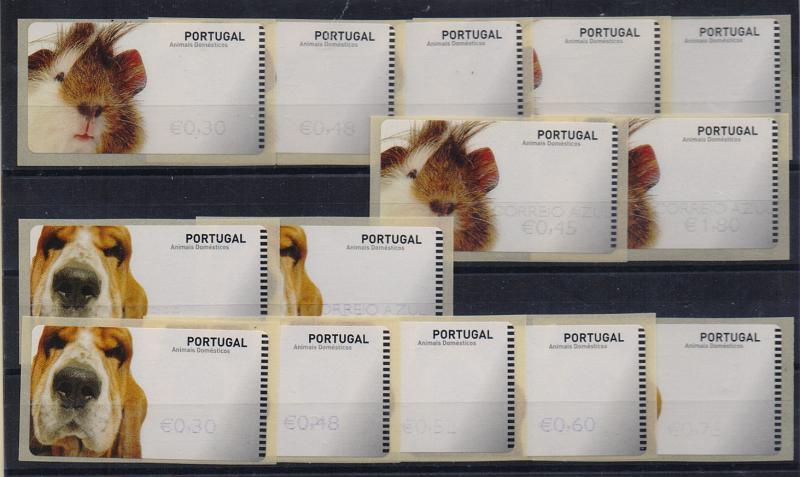 2404.jpg -     Lote:    2404      Lotes pelo Correio       Portugal       Descrição:         2005 &mdash; Animais domésticos. Máquina E.Post. CE ETQ33B. Correio normal + correio azul, impressão a preto, com recibos. Taxas de 2005.         ETQ       Valor Base:     &euro; 12,00     Valor Venda:     Retirado     