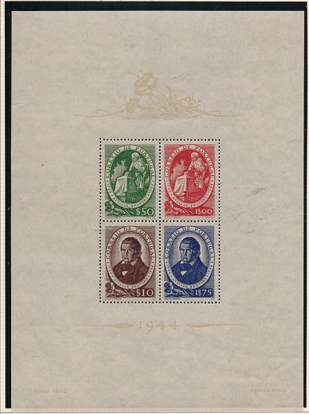 2456.jpg -     Lote:    2456      Lotes pelo Correio       Portugal       Descrição:         1944 &mdash; Centenário de Avelar Brotero. CE BLC6. Valor de catálogo &euro; 114,00.         BLC***       Valor Base:     &euro; 12,00     Valor Venda:     &euro; 14,00       