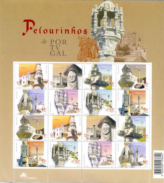 2502.jpg -     Lote:    2502      Lotes pelo Correio       Portugal       Descrição:         2001 &mdash; Pelourinhos de Portugal, 2 folhas miniatura, CE16. Valor de catálogo &euro; 30,00.         BLC       Valor Base:     &euro; 16,00     Valor Venda:     &euro; 16,00       