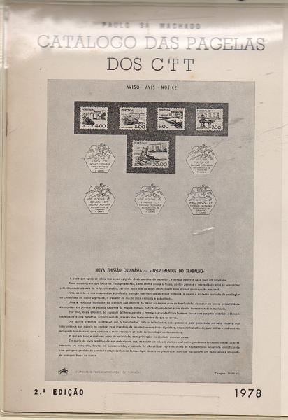 2668.jpg -     Lote:    2668      Lotes pelo Correio              Descrição:         Catálogo das Pagelas dos CTT de Paulo Sá Machado. 2.ª edição. 1978.         Livro       Valor Base:     &euro; 5,00     Valor Venda:     Retirado     