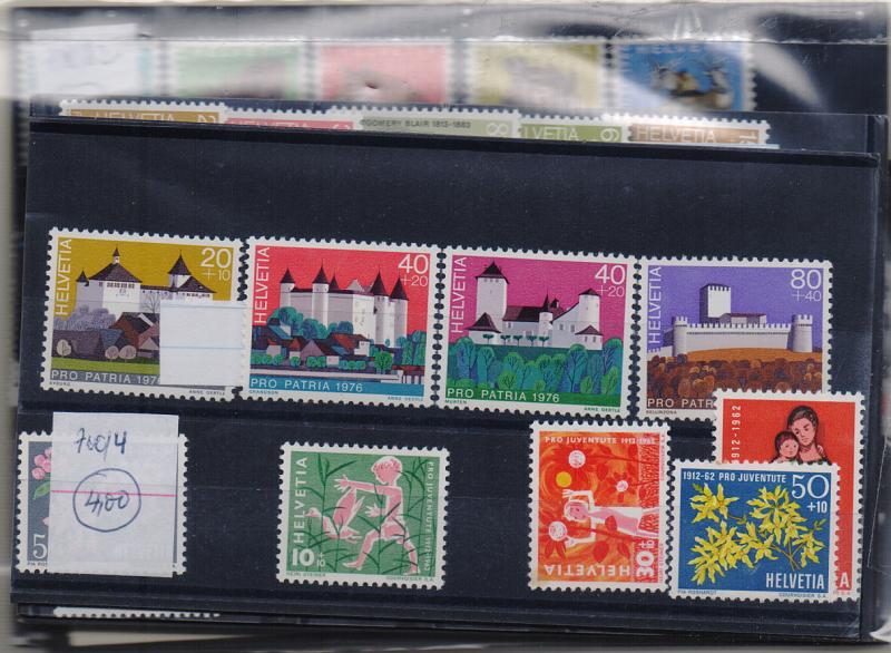 2762.jpg -     Lote:    2762      Lotes pelo Correio              Descrição:         Suíça &mdash; Lote com dezenas de selos novos. Lote a ver.         Lote       Valor Base:     &euro; 10,00     Valor Venda:     &euro; 10,00       