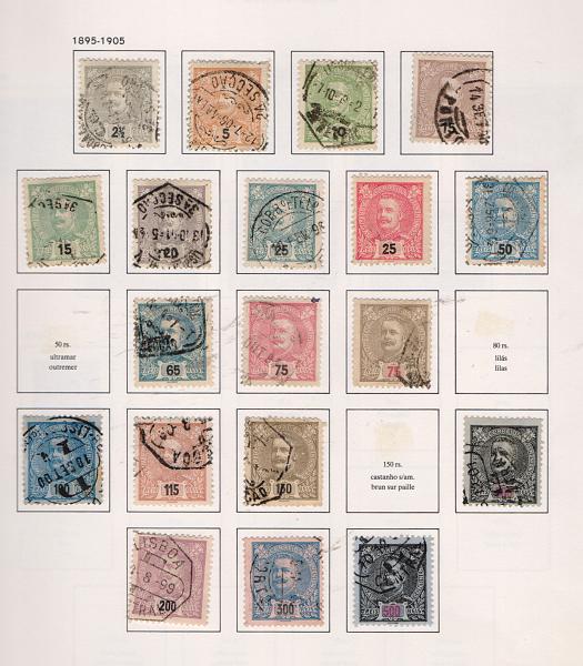 2791.jpg -     Lote:    2791      Lotes pelo Correio              Descrição:         Portugal. Folhas de algum com selos usados de 1895 a 1941. Lote a ver.         Lote       Valor Base:     &euro; 25,00     Valor Venda:     &euro; 32,00       