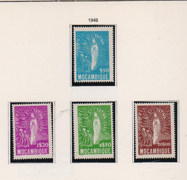 2820.jpg -     Lote:    2820      Lotes pelo Correio              Descrição:         Moçambique: Lote com 4 séries completas, com selos novos: CE344/347, 43&frac14;47, 459/478, CA10.         Lote       Valor Base:     &euro; 37,00     Valor Venda:     Retirado     