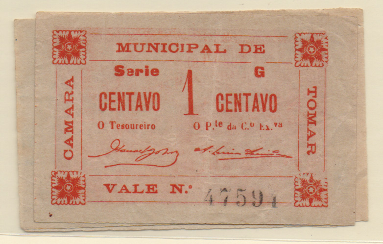 2850.jpg -     Lote:    2850      Lotes pelo Correio              Descrição:         Câmara Municipal de Tomar, 1, 2 e 4 C (2), MA 2195 (estr. 2), 2196.a (estr. 3), 2197 (estr. 3 e 4). MBC a BL         CDL       Valor Base:     &euro; 10,00     Valor Venda:     &euro; 55,00       