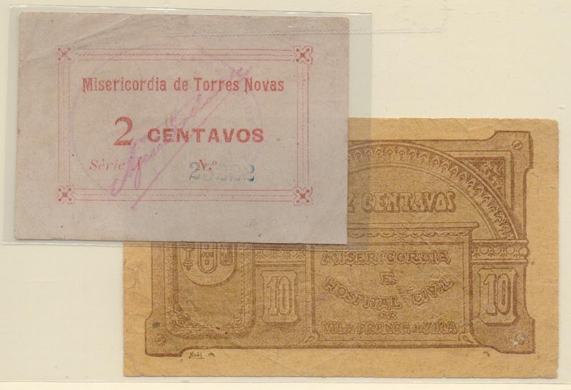 2851.jpg -     Lote:    2851      Lotes pelo Correio              Descrição:         Torres Novas, Misericórdia 2 C, MA 2215, R, MBC e Vila Franca de Xira, Misericórdia e Hospital Civil, MA 2378, E, BC+         CDL       Valor Base:     &euro; 9,00     Valor Venda:     &euro; 9,00       
