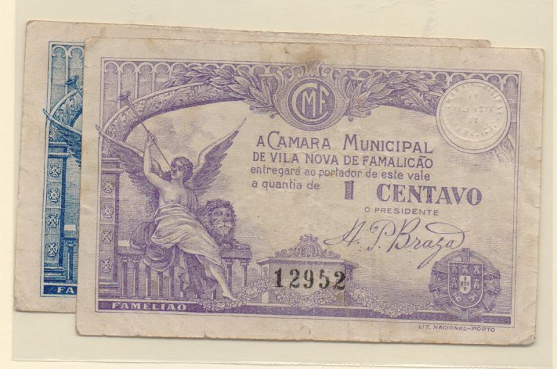 2856.jpg -     Lote:    2856      Lotes pelo Correio              Descrição:         Câmara Municipal de Vila Nova de Famalicão, 1 e 2 C, MA 2408/9, MBC, núm. a preto.         CDL       Valor Base:     &euro; 4,00     Valor Venda:     &euro; 4,00       