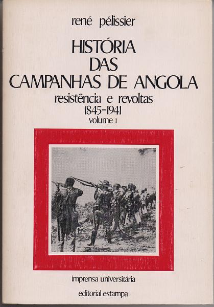 0198.jpg -     Lote:    198      J. M. Castanheira da Silveira             Descrição:         História das Campanhas de Angola, de René Pélissier. Volumes I e II. Lisboa 1986.        Livro       Valor Base:     &euro; 15,00     Valor Venda:     &euro;      