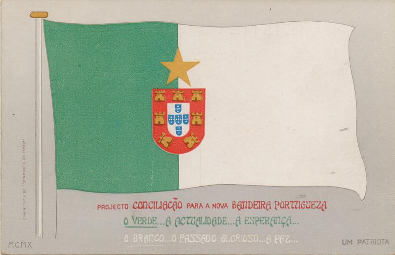 0565.jpg -     Lote:    565                   Descrição:         Bandeira Nacional. Projecto conciliação para a nova Bandeira Nacional de um patriota.         PI       Valor Base:     &euro; 8,00     Valor Venda:     &euro;      