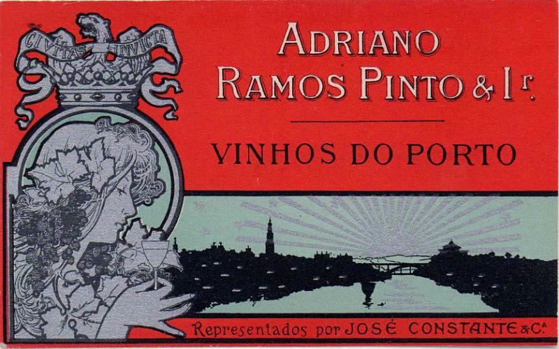 0575.jpg -     Lote:    575                   Descrição:         Publicitários. Vinho do Porto &mdash; Publicidade de Adriano Ramos Pinto.        PI       Valor Base:     &euro; 30,00     Valor Venda:     &euro;      
