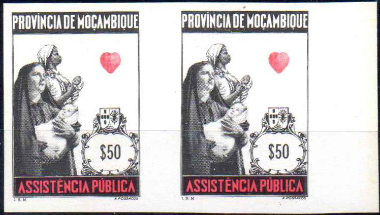 0904.jpg -     Lote:    904                   Descrição:         1964/74 &mdash; Imposto Postal, "Assistência Pública". $50, par de provas progressivas não denteadas com fundo branco.        PRV       Valor Base:     &euro; 8,00     Valor Venda:     &euro;      
