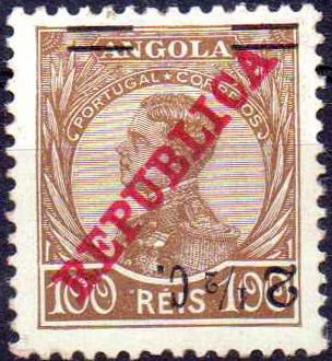 0997.jpg -     Lote:    997                   Descrição:         1919 &mdash; D. Manuel II, com sobrecarga REPUBLICA e sobretaxa. CE191, 2 &frac12; c s/ 100 reis bistre. Selo com a sobretaxa invertida. Valor de catálogo &euro; 35,00.        **       Valor Base:     &euro; 10,00     Valor Venda:     &euro;      