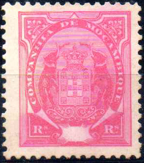 1061.jpg -     Lote:    1061                   Descrição:         1895 &mdash; Tipo Elefantes. CE18, 75 reis, carmim. Selo sem impressão do valor.        *       Valor Base:     &euro; 6,00     Valor Venda:     &euro;      