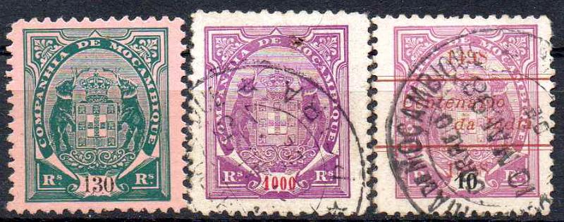 1062.jpg -     Lote:    1062                   Descrição:         1895/1904 &mdash; Tipo Elefantes. Lote de 3 selos: um de 130 reis CE46, FALSO BRUCKEIMMER e dois CE25 e CE31 ambos FALSOS SELIGMANN.        */O       Valor Base:     &euro; 15,00     Valor Venda:     &euro;      