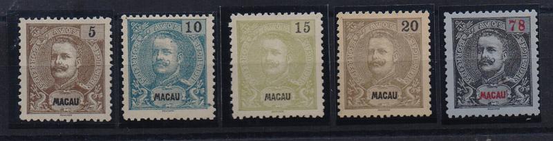 1502.jpg -     Lote:    1502                   Descrição:         1900 &mdash; D. Carlos I Mouchon. CE95/98, Série completa. Valor de catálogo &euro; 186,00.        *       Valor Base:     &euro; 30,00     Valor Venda:     &euro;      