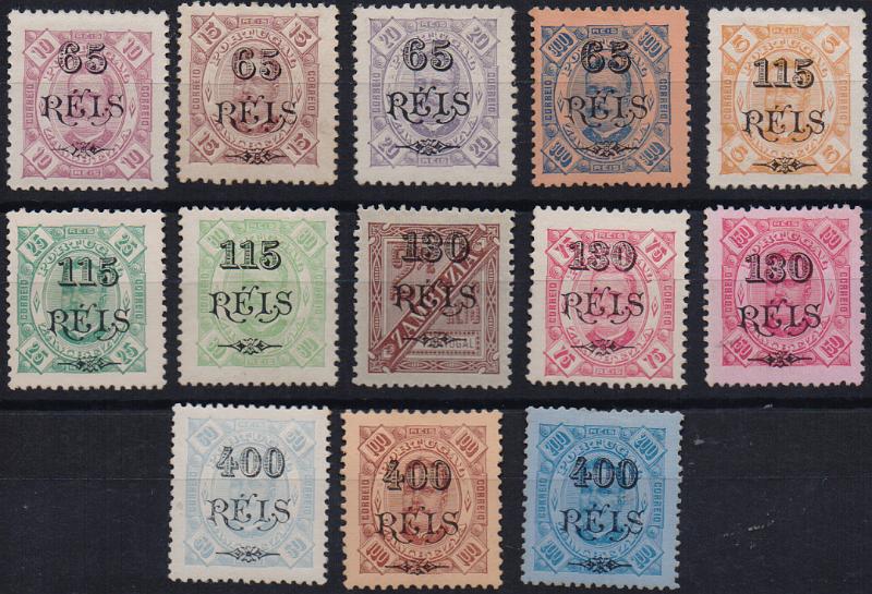 1689.jpg -     Lote:    1689                   Descrição:         1903 &mdash; D. Carlos I, com sobretaxa. CE29/41. Série completa. Valor de catálogo &euro; 192,00.        **       Valor Base:     &euro; 35,00     Valor Venda:     &euro;      
