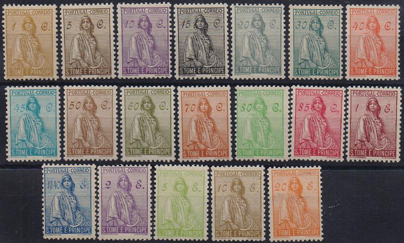 1723.jpg -     Lote:    1723                   Descrição:         1934 &mdash; Ceres. Novo tipo. CE 279/297. Série completa. Valor de catálogo &euro; 190,00.        **       Valor Base:     &euro; 35,00     Valor Venda:     &euro;      