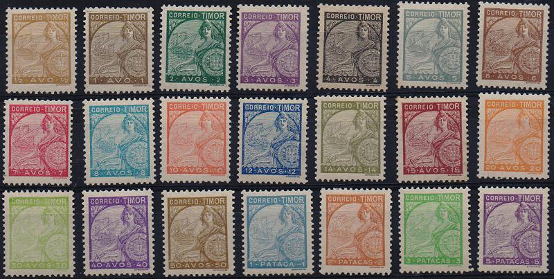 1741.jpg -     Lote:    1741                   Descrição:         1935 &mdash; Padrões. CE206/226. Série completa. Valor de catálogo &euro; 240,00.        **       Valor Base:     &euro; 50,00     Valor Venda:     &euro;      