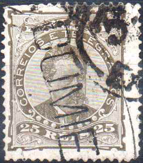 1838.jpg -     Lote:    1838                   Descrição:         Carimbos nominativos. 1882/83 &mdash; D. Luís I. De frente. CE57, 25 reis castanho, denteado 13 &frac12;. Obliterado com carimbo batido a preto "CUMIEIRA".        O       Valor Base:     &euro; 10,00     Valor Venda:     &euro;      