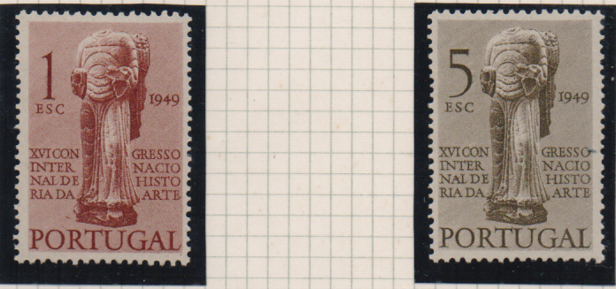 2003.jpg -     Lote:    2003                   Descrição:         Portugal. Folhas de álbum com séries novas e completas, com e sem charneira desde 1949 até 1984 + alguns FDC's. Lote a ver.        Lote       Valor Base:     &euro; 140,00     Valor Venda:     &euro;      