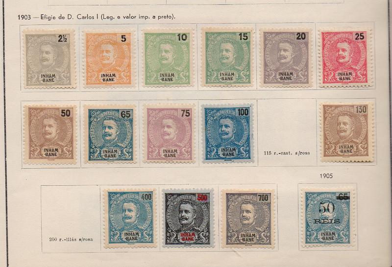 2039.jpg -     Lote:    2039                   Descrição:         Inhambane, Zambézia, Quelimane, Tete, Companhia do Niassa e Lourenço Marques &mdash; Colecção montada em folhas Molder. Selos novos com charneira. Bom valor de catálogo. Lote a ver.        Lote       Valor Base:     &euro; 70,00     Valor Venda:     &euro;      