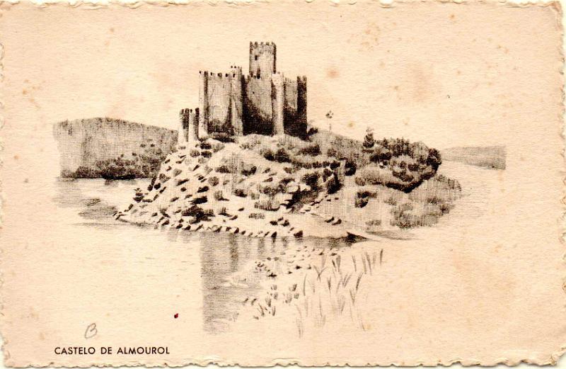 2124.jpg -     Lote:    2124      Lotes pelo Correio              Descrição:         1937 &mdash; Selo Tudo pela Nação. 1.ª Série não numerada. OM86, 25c azul (B &mdash; Castelo de Almourol). Novo.        IN       Valor Base:     &euro; 5,00     Valor Venda:     &euro;      
