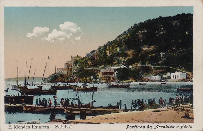 2268.jpg -     Lote:    2268      Lotes pelo Correio              Descrição:         Setúbal &mdash; Portinho da Arrábida e Fôrte. Edição Mendes Estafeta.        PI       Valor Base:     &euro; 6,00     Valor Venda:     &euro;      