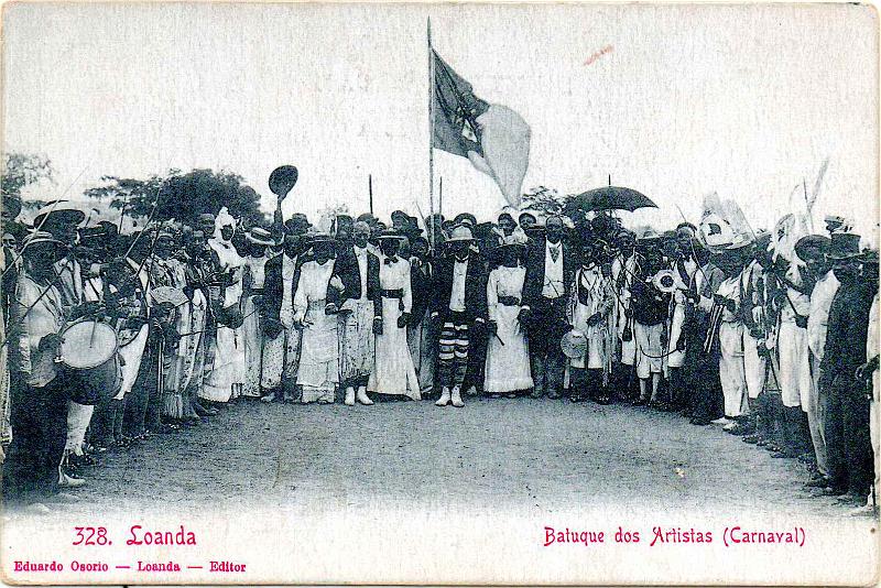 2321.jpg -     Lote:    2321      Lotes pelo Correio              Descrição:         Loanda &mdash; Batuque dos Artistas (Carnaval). Edição de Eduardo Osório.. Novo        PI       Valor Base:     &euro; 8,00     Valor Venda:     &euro;      