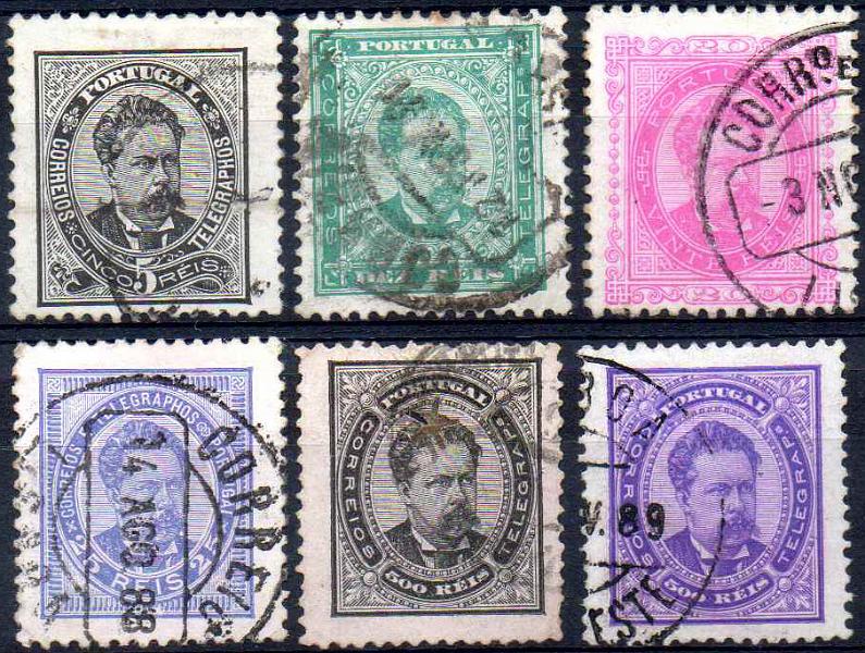 2545.jpg -     Lote:    2545      Lotes pelo Correio              Descrição:         1884/87 &mdash; D. Luís I. De frente. Novos valores e cores. CE60/65. Série completa. Valor de catálogo &euro; 680,35.        O       Valor Base:     &euro; 65,00     Valor Venda:     &euro;      